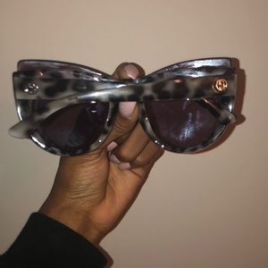 Authentic Gucci Leopard print sunny shades.